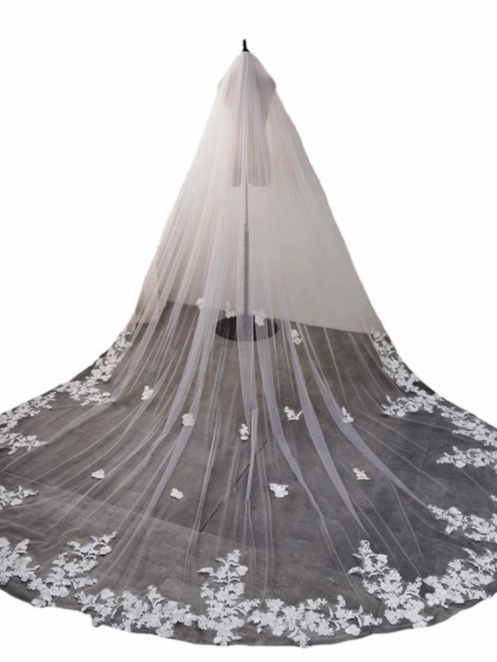 Ivory Lace Veil 300cm